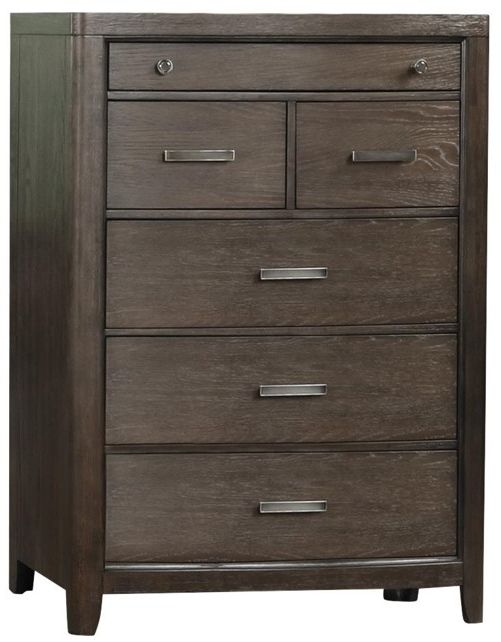 Bernards Fulton Brown Chest-0