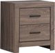 Coaster® Brantford Barrel Oak Nightstand-1