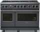Viking® 7 Series 48" Cast Black Pro Style Liquid Propane Gas Range-2