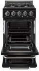 Unique® Appliances Classic 20" Black Freestanding Liquid Propane Gas Range-1