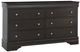 Global Furniture USA Pompei Metallic Gray Dresser-0