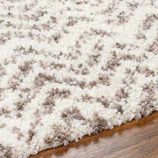 Surya Ultra Shag Beige/Off-White 8'x10' Area Rug-3