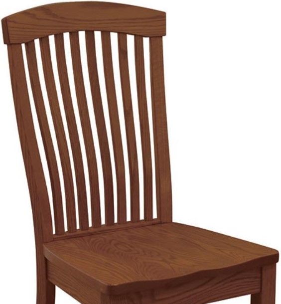 Urban Collections by Yutzy Woodworking Empire Brown Dining Side Chair-1