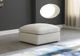 Meridian Furniture Plush Cream Ottoman-3