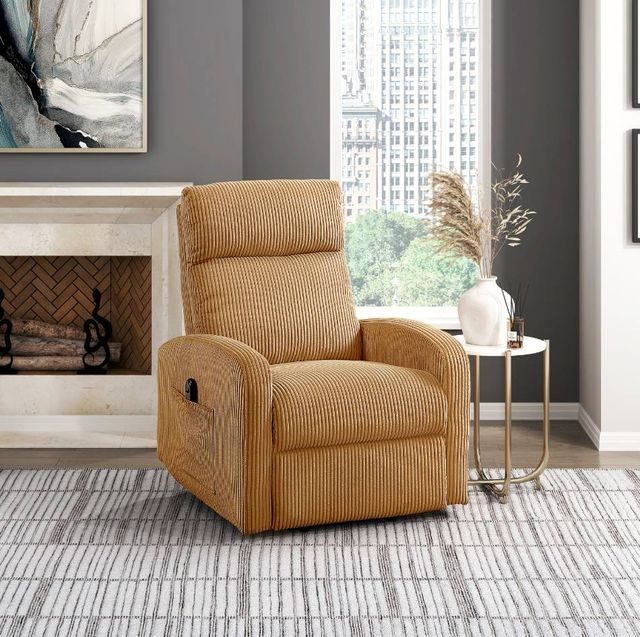 Homelegance® Parsons Yellow Power Lift Chair-1