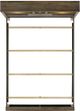 Elements International Bailey Drift Queen Bookcase Bed-2