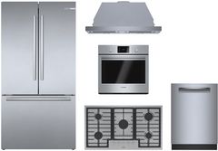Bosch 5 Piece Stainless Steel Kitchen Package