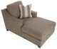 La-Z-Boy® Cleo Peppercorn Two-Arm Chaise with Storage-4