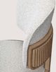 Michael Amini® West Kensington Sea Salt Caramel Dining Side Chair-4