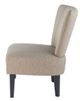 A & B Home Doris Slipper Light Brown Accent Chair-3