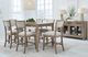 Parker House® Breckenridge Beige/Mocha Medium Brown Counter Chair-1