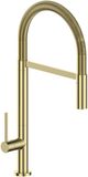 ZLINE Autograph Edition Polished Gold Incline Pull Down Single Handle Kitchen Faucet-0