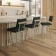 Amisco Customizable Wesley Swivel Counter Stool-1