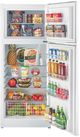 Unique Appliances 28" 14 Cu. Ft. Marshmallow White Retro Off-Grid Solar DC Top Freezer Refrigerator-2