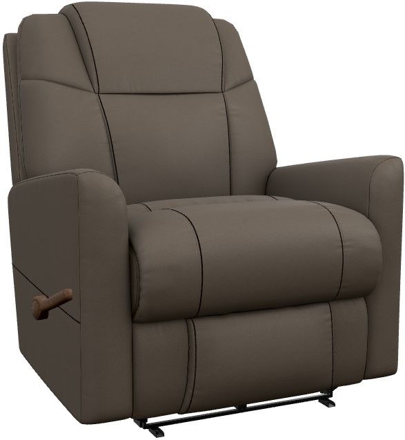 La-Z-Boy® Sparrow Otter Leather Manual Wall Recliner-0