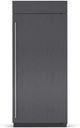 Sub-Zero® Classic Series 36" 22.8 Cu. Ft. Panel Ready Right Hinge Column Refrigerator with Internal Dispenser-0