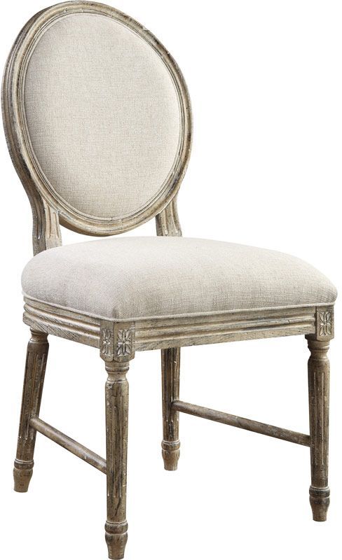 Emerald Home Interlude Beige/Sandstone Buff Upholstered Dining Chair-0