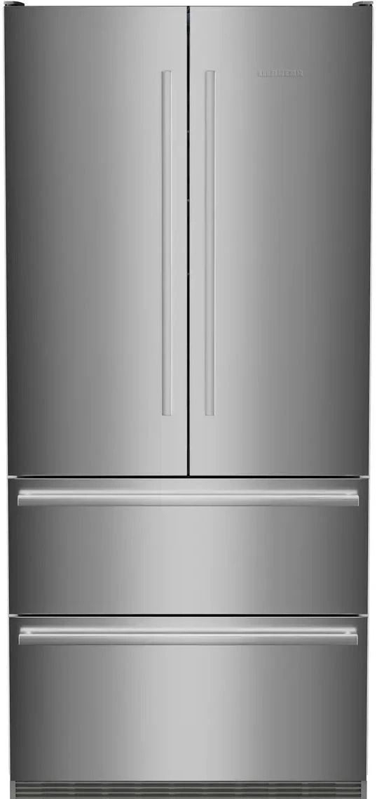 Liebherr 36 in. 18.9 Cu. Ft. Stainless Steel Counter Depth French Door Refrigerator with BioFresh-0