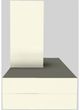 Vent-A-Hood® 42" Biscuit Contemporary Wall Mounted Range Hood-1