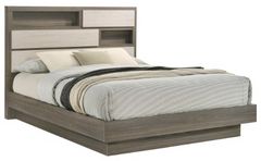 Coaster® Fenwick Almond/Gray Oak Queen Bookcase Bed