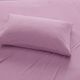 Olliix by Urban Habitat Purple Twin XL Heathered Cotton Jersey Knit Sheet Set-2