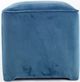 A & B Home 2-Piece Blue Square Stool Set-2