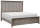 Homelegance® Newell Gray/Oak Eastern King Upholstered Panel Bed-0