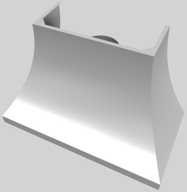 Vent-A-Hood® Designer Series 48" Stainless Steel Wall Mounted Range Hood-3