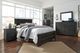 Signature Design by Ashley® Brinxton 5-Piece Charcoal Queen Panel Bed Set-4