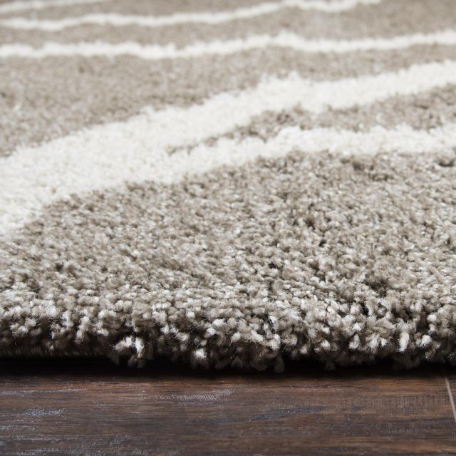 Rizzy Home Adana Cream 5'3" x 7'3" Rug-1
