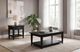 Coaster® Lindenton 2-Piece Black Lift-Top Coffee Table and End Table Set-2