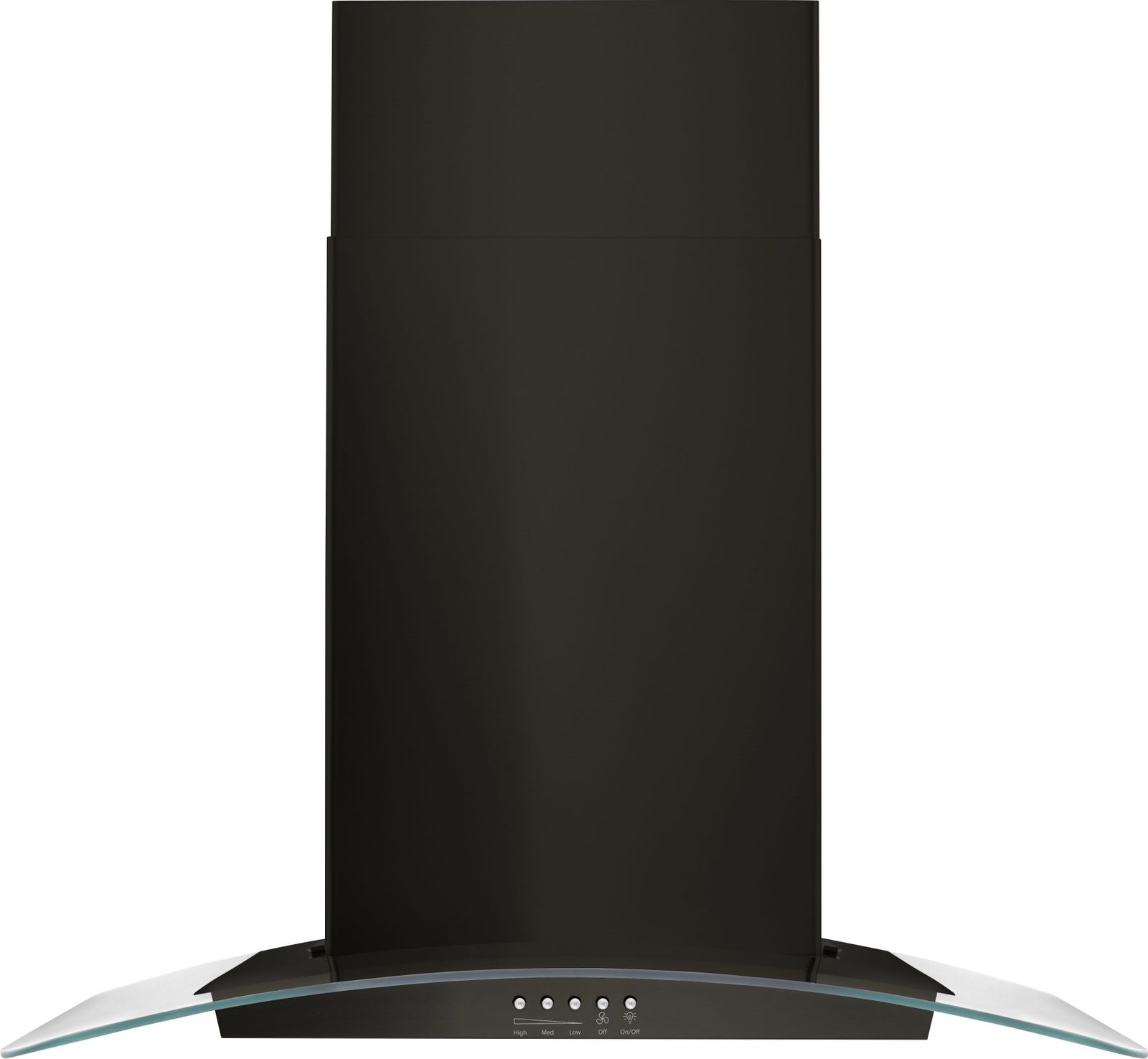 Whirlpool® 30" Black Stainless Wall Mount Range Hood