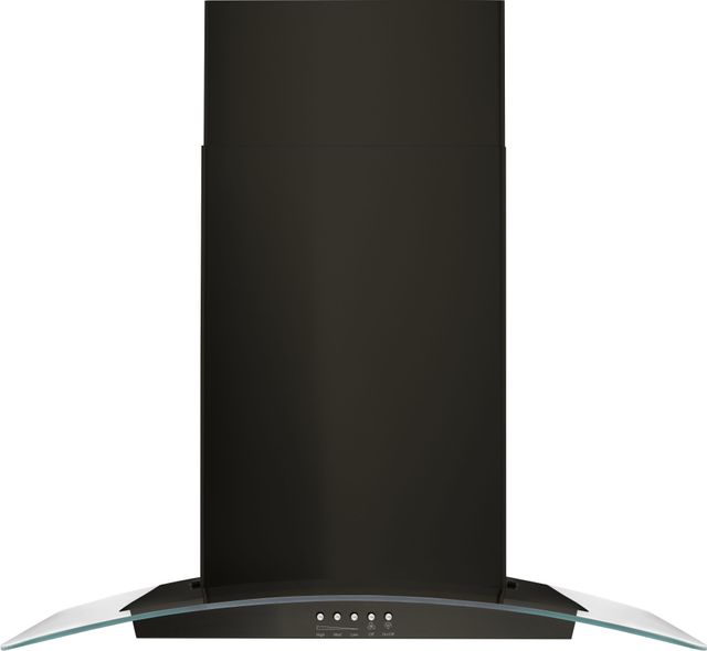 Whirlpool® 30" Black Stainless Wall Mount Range Hood-0