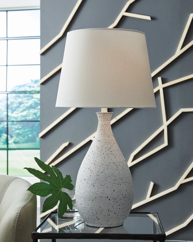 Signature Design by Ashley® Wyattford Black/White Table Lamp-2