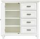 Magnussen Home® Charleston White Dove 1-Door 4-Drawer Chest-4