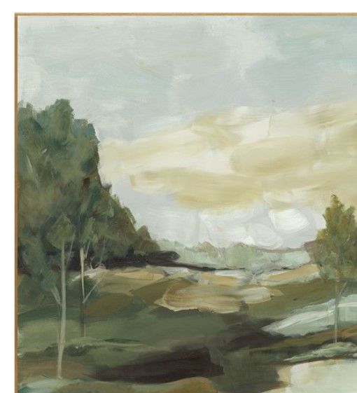 Classic Home Forest Park Painting Art-1