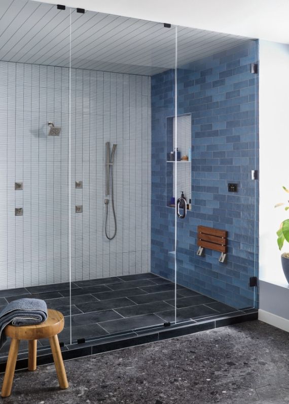 Delta Universal Showering Lumicoat® Black Stainless H2Okinetic® Slide Bar Hand Shower-3