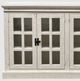 Million Dollar Rustic Courtland Frosted White Console-1