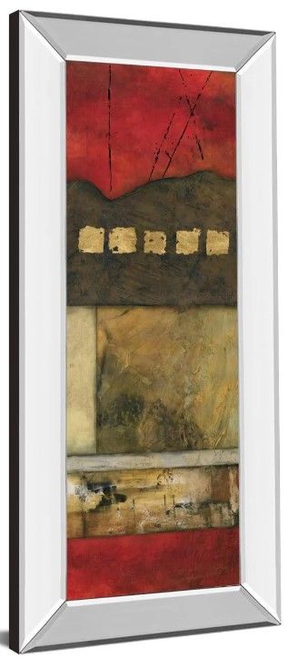 Classy Art Tupelo Honey I by Norm Olson Mirror Framed Wall Art-1