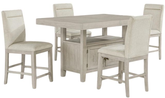 Steve Silver Co. Garland 5-Piece Sand Counter Height Dining Set-0