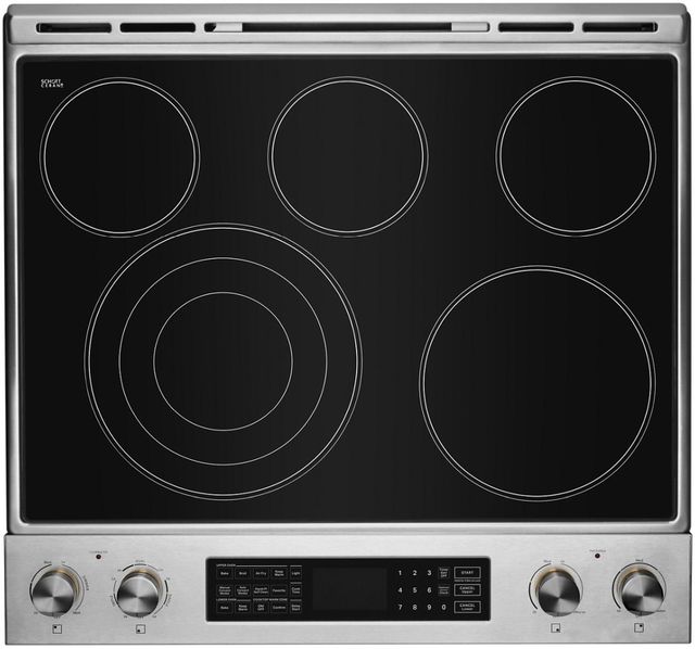 JennAir® RISE™ 30" Stainless Steel Slide-In Electric Range-3