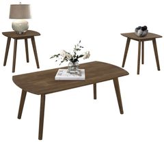 Homelegance® Damala 3-Piece Walnut Occasional Set