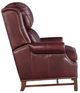 Bradington-Young Alta Burgundy Manual High Leg Recliner-1