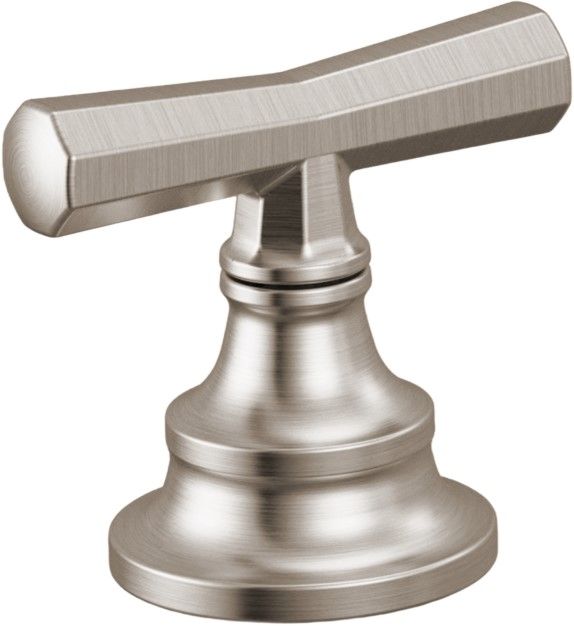 Brizo Beauclere® Brilliance® Luxe Nickel® Roman Tub Faucet Cross Handle Kit-0
