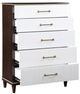 Homelegance® Niles Cherry/White Chest-3