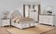 Avalon Furniture 4-Piece Brown/White Queen Bedroom Set-1