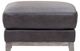 Leather Italia™ Georgetowne Ramsey Storm Gray Ottoman-1