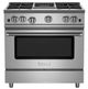 BlueStar® RNB Series 36" Color Match Pro Style Gas Range-0
