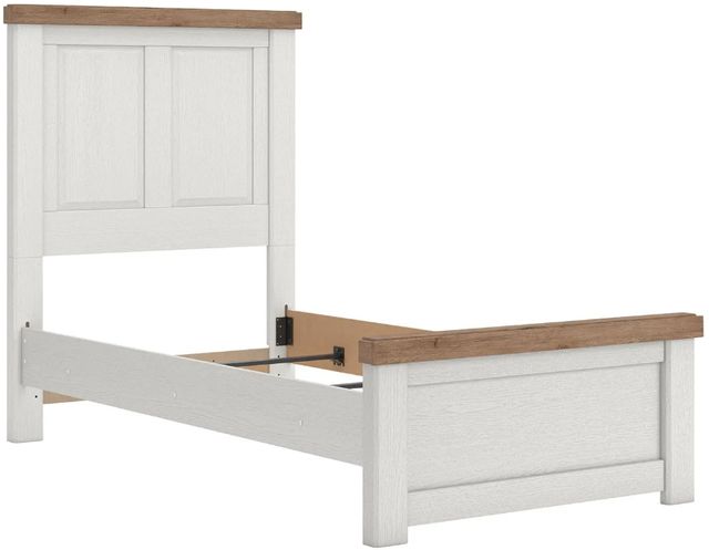 Benchcraft® Savonport Brown/White Youth Twin Panel Bed-3