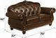 ACME Furniture Anondale Cherry/Espresso 70" Loveseat-3
